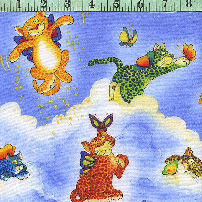 Jaguars and Butterflies In Clouds Jaguars and Butterflies In Clouds